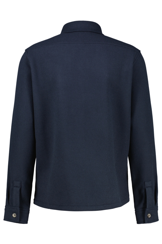 URBAN STYLE OVERHEMD JAS IN WOLLOOK 2581280 485 CLASSIC NAVY